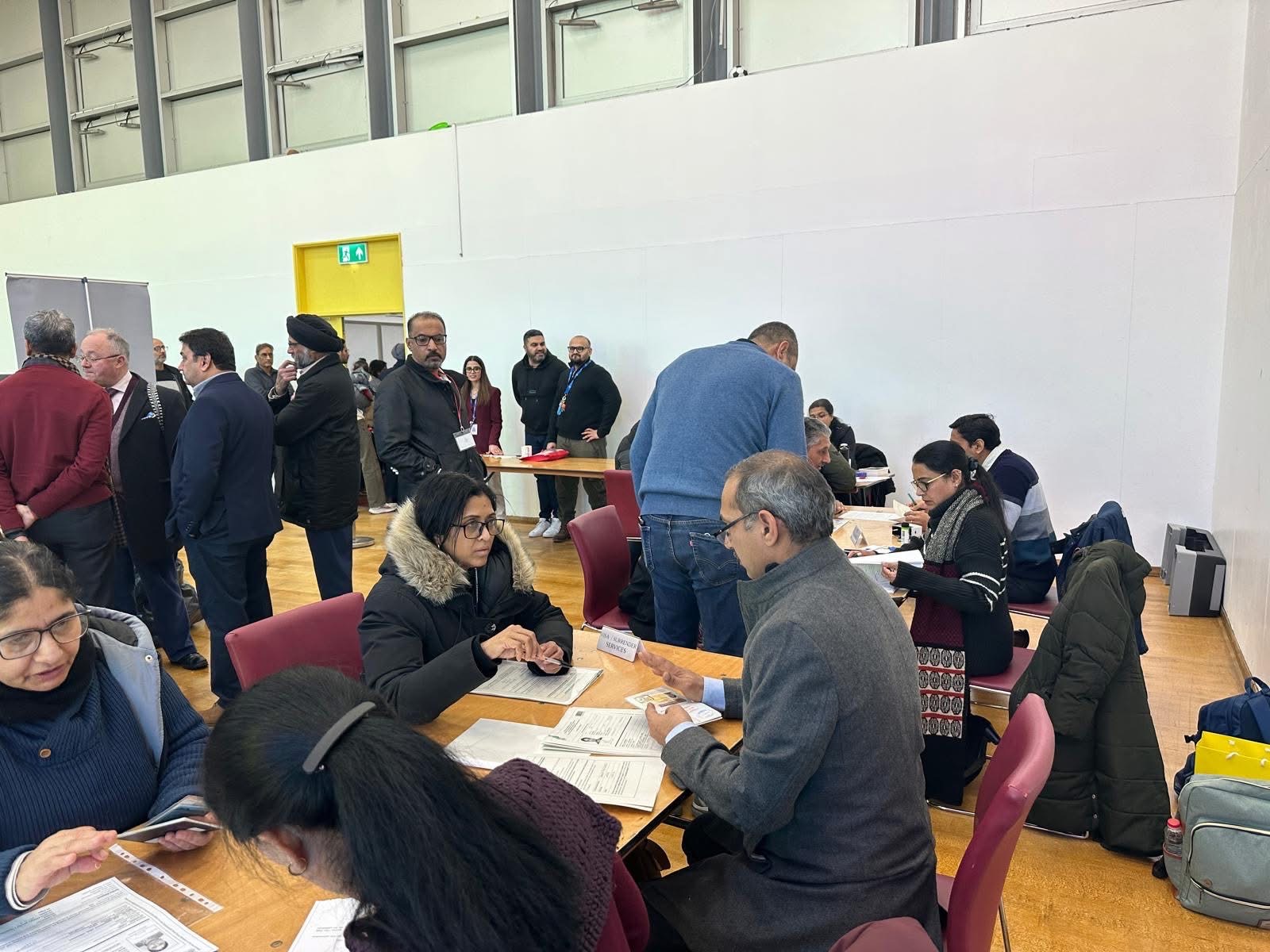Indian Consular Camp in Leicester Successfully Serves Over 200 Applicants